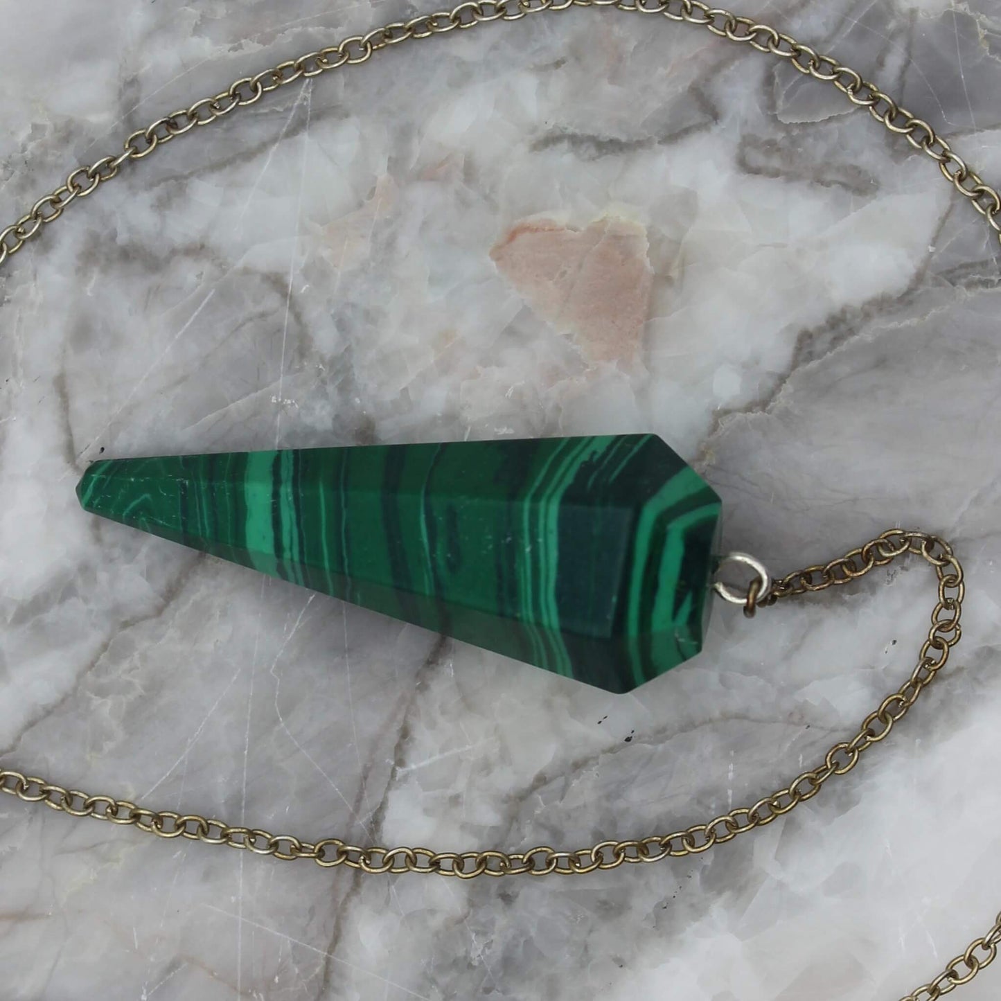 Malachite Pendulum